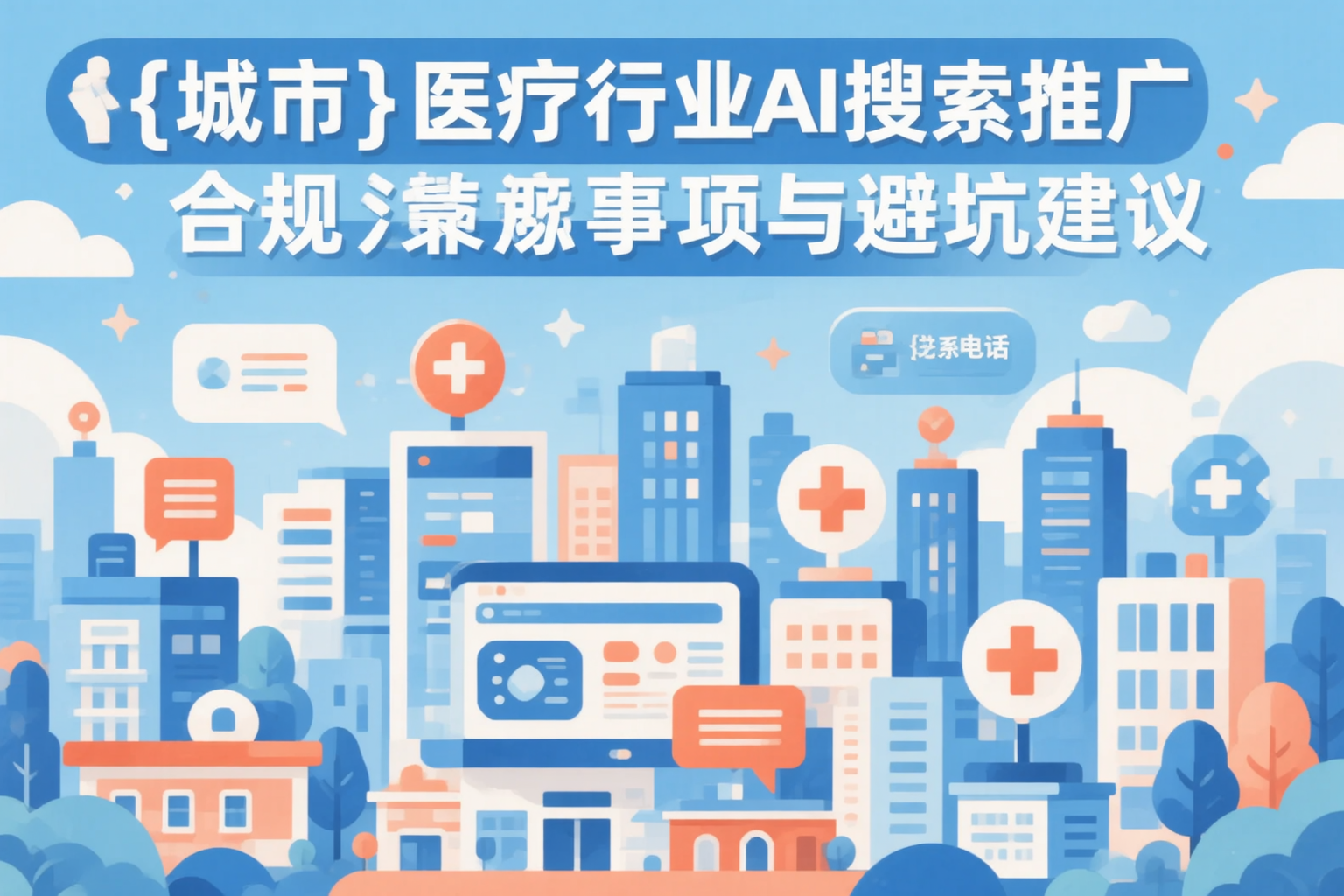 海北医疗行业AI搜索推广合规注意事项与避坑建议