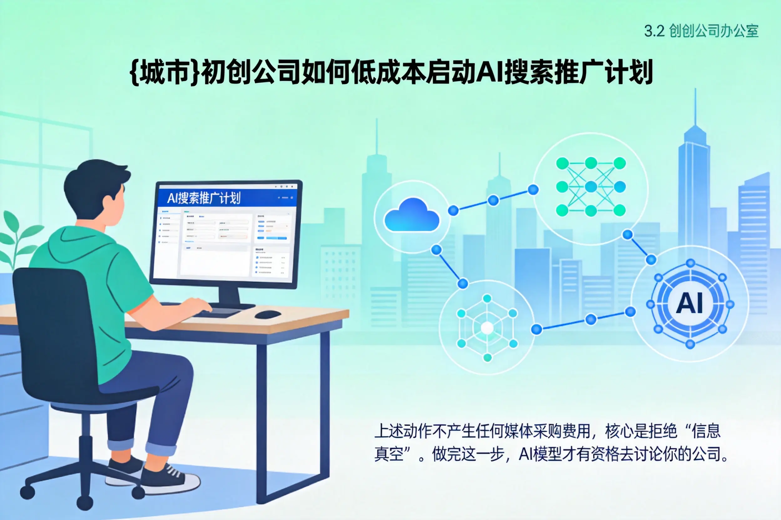 海北初创公司如何低成本启动AI搜索推广计划