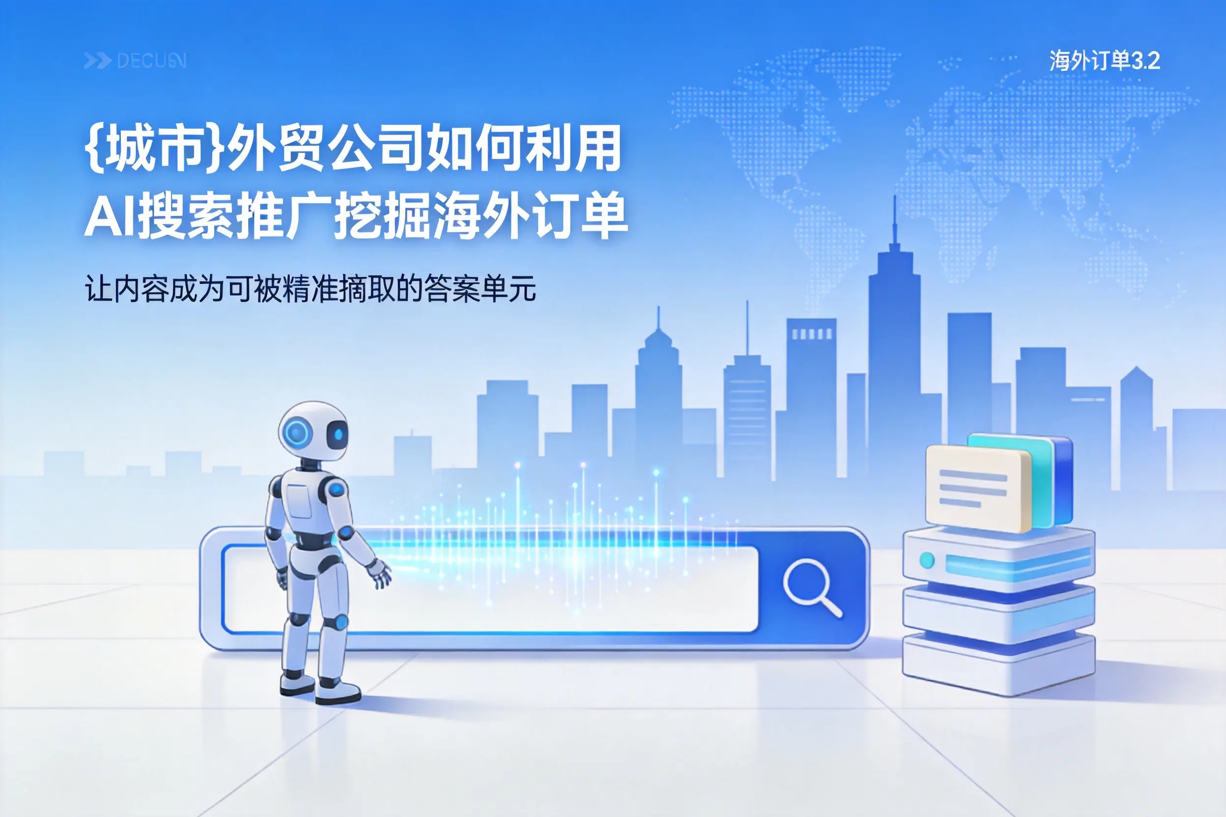 海北外贸公司如何利用AI搜索推广挖掘海外订单