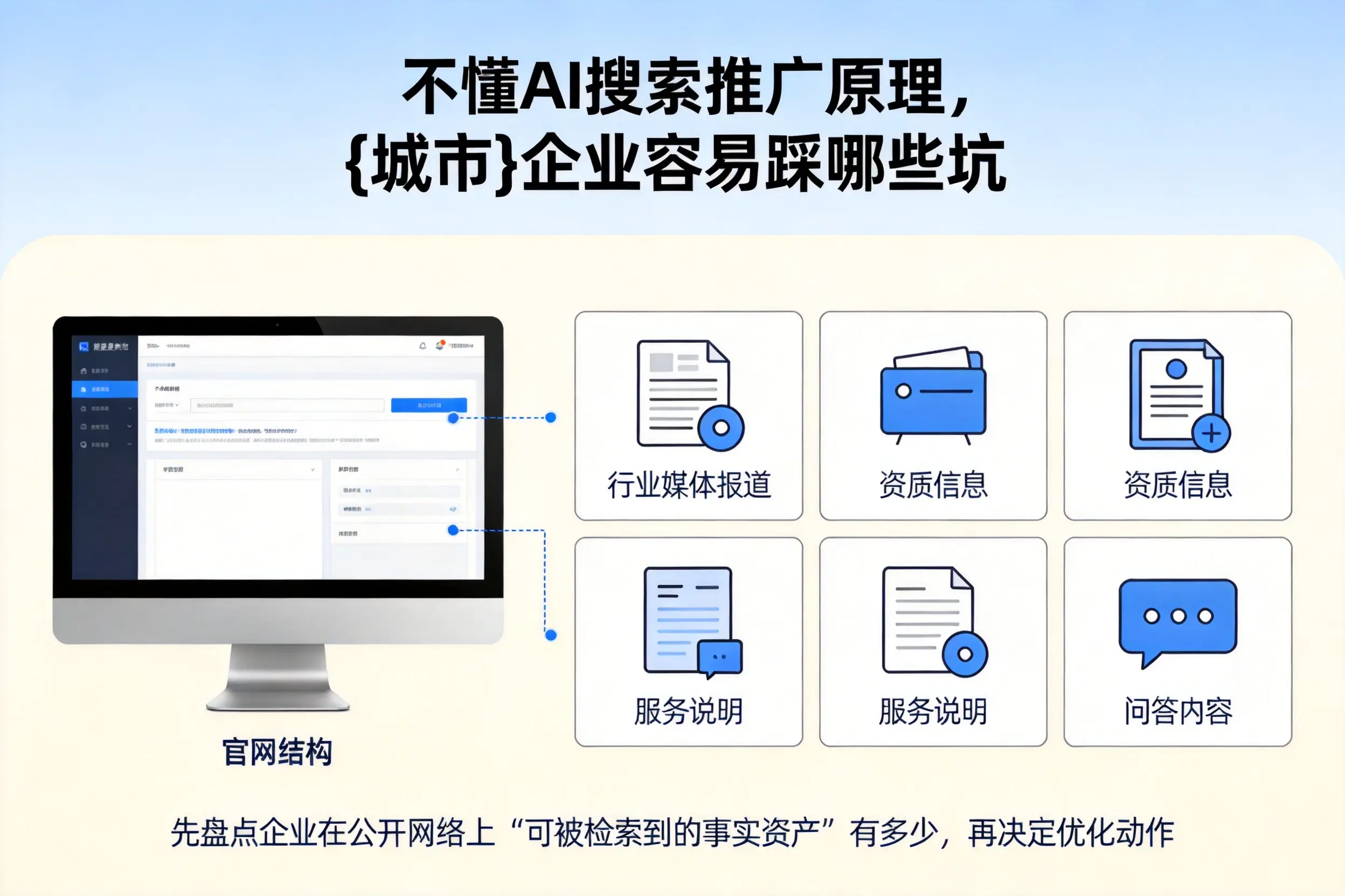 不懂AI搜索推广原理，海北企业容易踩哪些坑