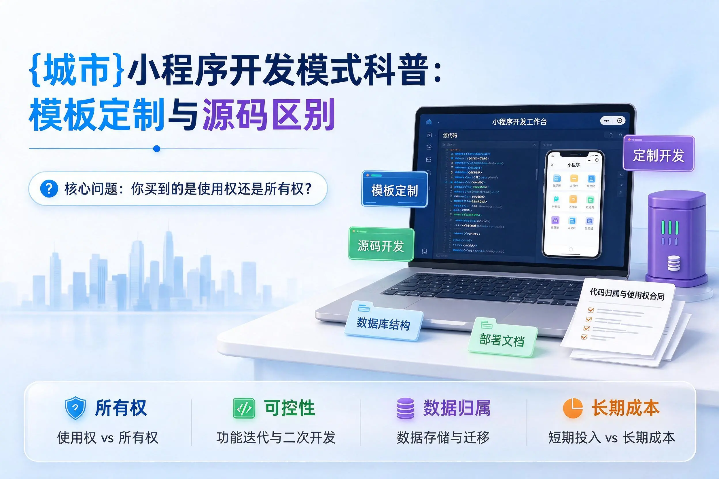 海北小程序开发模式科普：模板定制与源码区别