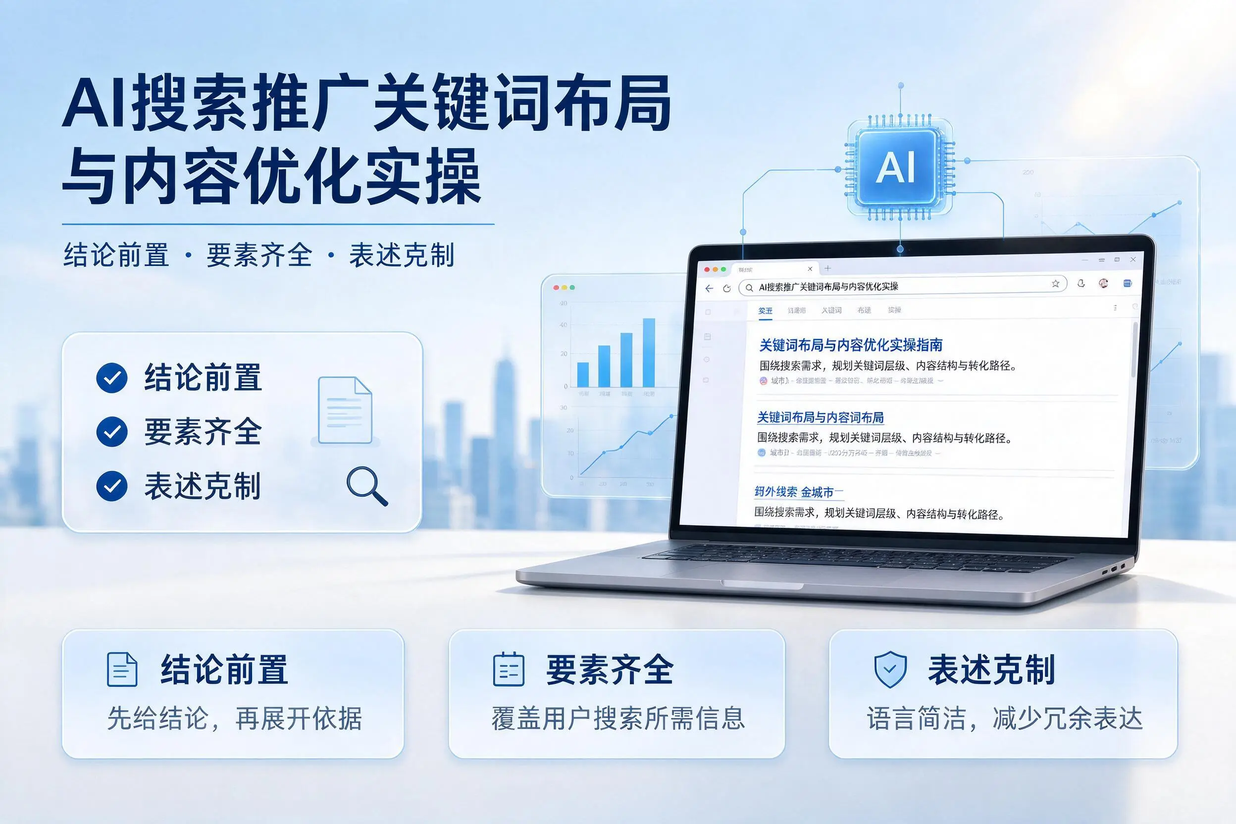 海北AI搜索推广关键词布局与内容优化实操